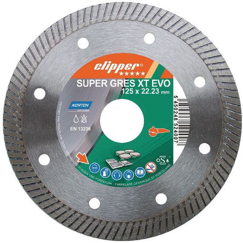 Ceramiczne diamentowe tarcze tnące Norton - Ceramiczna tarcza diamentowa do cięcia Norton, 230x22,23 mm