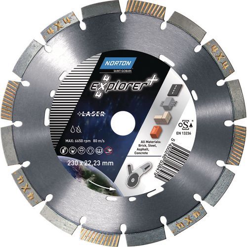 Tarcze tnące 4X4 Explorer, 125, 230 i 350 mm - Tarcza tnąca 4X4 Explorer, 350 mm