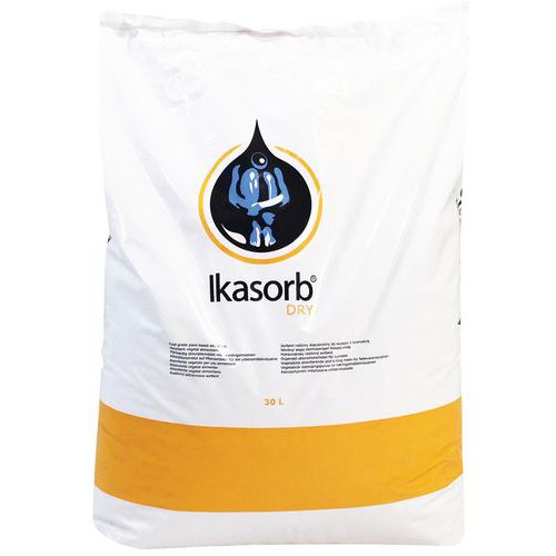 Sorbent sypki Ikasorb Dry, pojemność wchłaniania 30 l
