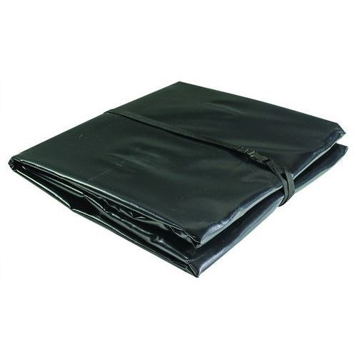 Wodoodporne plandeki ochronne Justrite - Wodoodporny arkusz ochronny Justrite, 152 x 152 cm