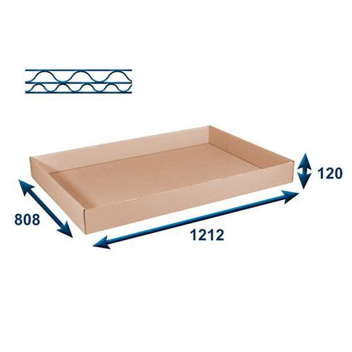 Pokrywa składana do EUROBOX, 1 212 x 808 x 120 mm, 5VVL