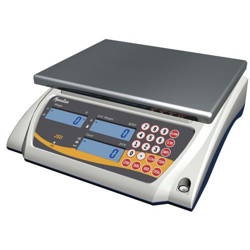 Wagi liczące Manutan Expert JSD - Waga licząca Manutan Expert JSD, do 30 kg