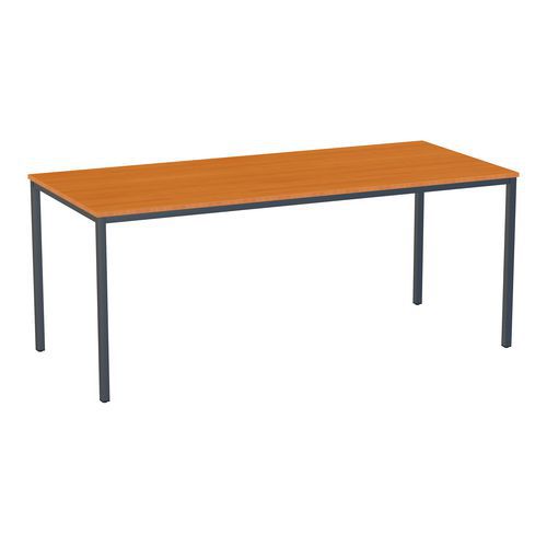 Stoły jadalniane Versys - Stół jadalniany Versys z nogami antracyt RAL 7016, 180 x 80 x 74,3 cm, czereśnia