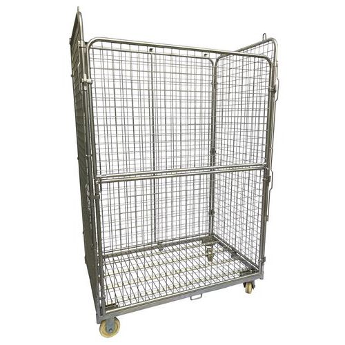 Mobilny rollkontener Manutan Maxi 3, do 600 kg Mobilny rollkontener Manutan Maxi 3, do 600 kg