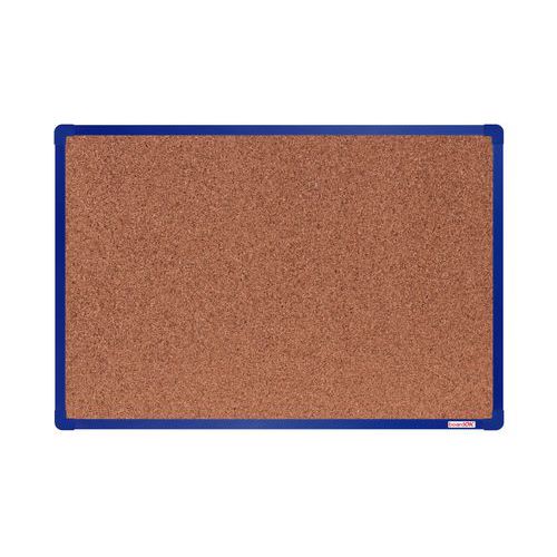 Tablice korkowe boardOK, 90 x 60 cm - Tablica korkowa boardOK, 90 x 60 cm, niebieska