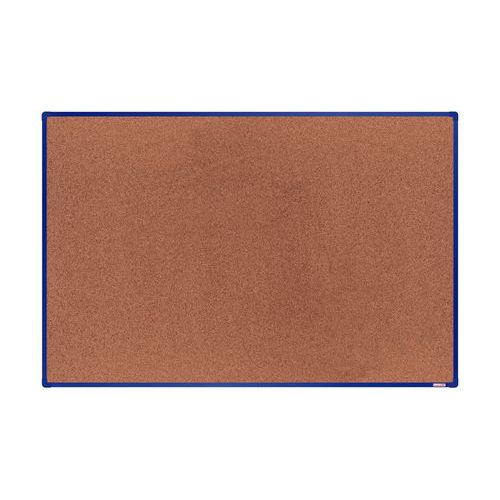 Tablice korkowe boardOK, 180 x 120 cm - Tablica korkowa boardOK, 180 x 120 cm, niebieska