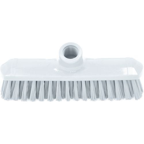 Plastikowe szczotki do podłóg Manutan Expert, 22 cm - Plastikowa szczotka do podłóg Manutan Expert, 22 cm, biała