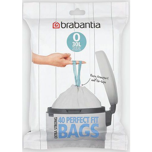 Worek do kosza Code M 30 l Brabantia - Worek do kosza kod O 30 l 1 x 40 szt.