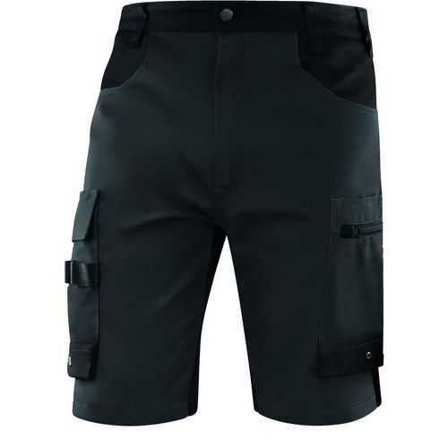 Bermudy do pracy ze stretchem M5BE3 Szary/Czarny - Delta Plus - Bermudy do pracy ze stretchem M5BE3 Szary/CzarnyRozmiar XXL