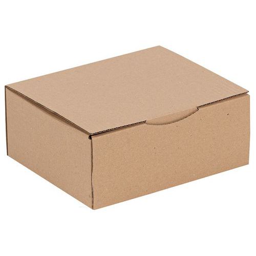 Ekologiczne pudełka kartonowe - Pudełko kartonowe ekologiczne, 250 x 200 x 100 mm