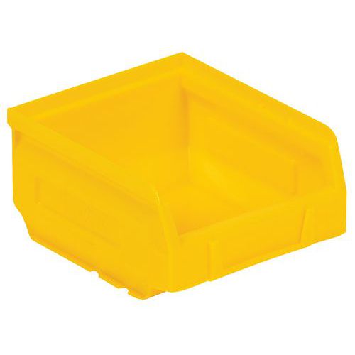 Skrzynki plastikowe Manutan Expert 6,2 x 10,3 x 12 cm - Pojemnik plastikowy Manutan Expert 6,2 x 10,3 x 12 cm, żółty