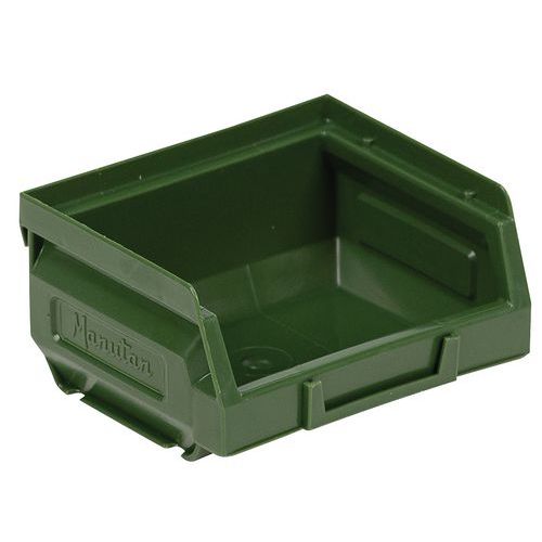 Skrzynki plastikowe Manutan Expert 5,5 x 10,3 x 9 cm - Pojemnik plastikowy Manutan Expert 5,5 x 10,3 x 9 cm, zielony