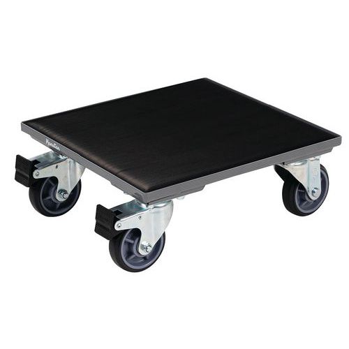 Platformy transportowe Manutan Expert do 500 kg - Platforma transportowa Manutan Expert do 500 kg, 60 x 60 cm