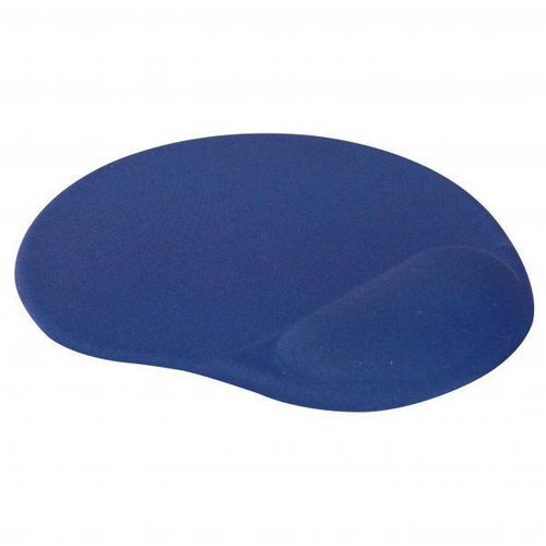 Ergonomiczne podkładki pod mysz Logo - Ergonomiczna podkładka pod mysz Logo, niebieska