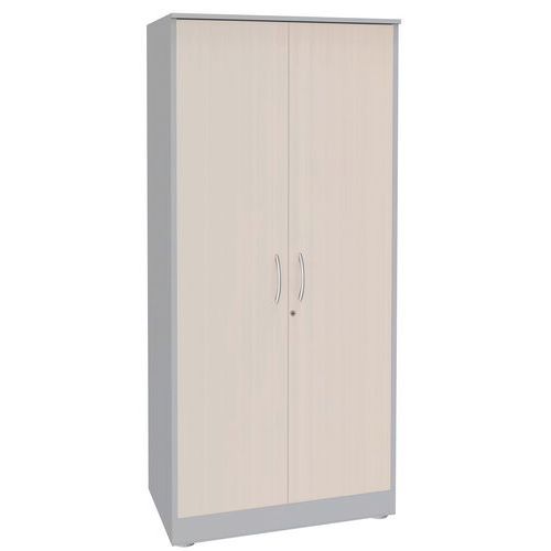 Wysokie szafy Simmob Quatuor, 180 x 80 x 47 cm - Wysoka szafa Simmob Quatuor, 180 x 80 x 47 cm, szara/biała