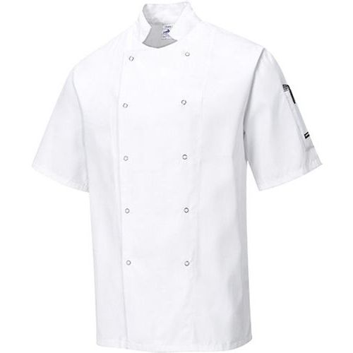 Bluza szefa kuchni Cumbria, biały - Bluza szefa kuchni Cumbria, biały, rozm. M