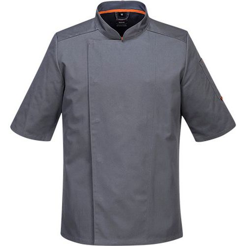 Bluza szefa kuchni MeshAir Pro S/S, ciemnoszary - Bluza szefa kuchni MeshAir Pro S/S, ciemnoszary, rozm. S