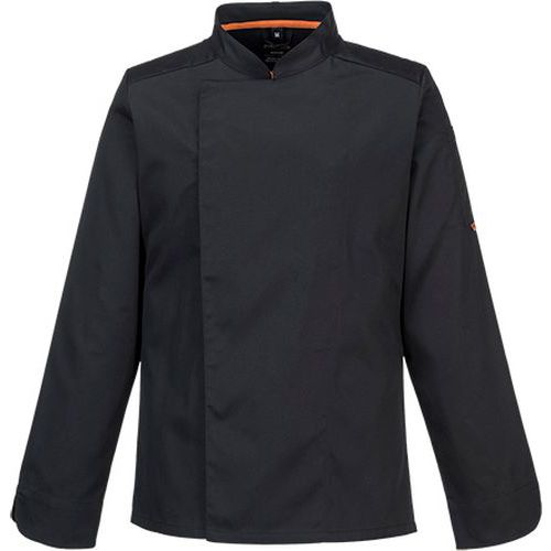 Bluza kucharska MeshAir Pro L/S, czarny - Bluza kucharska MeshAir Pro L/S, czarny, rozm. XL