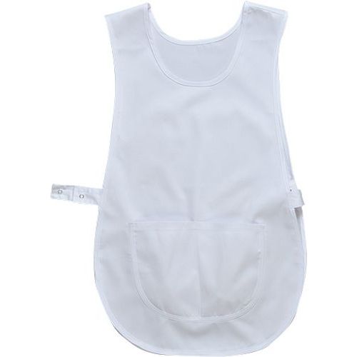 Fartuszek z kieszenią, biały - Fartuszek z kieszenią, biały, rozm. L-XL