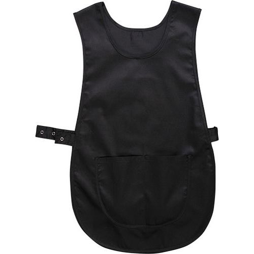 Fartuszek z kieszenią, czarny - Fartuszek z kieszenią, czarny, rozm. L-XL