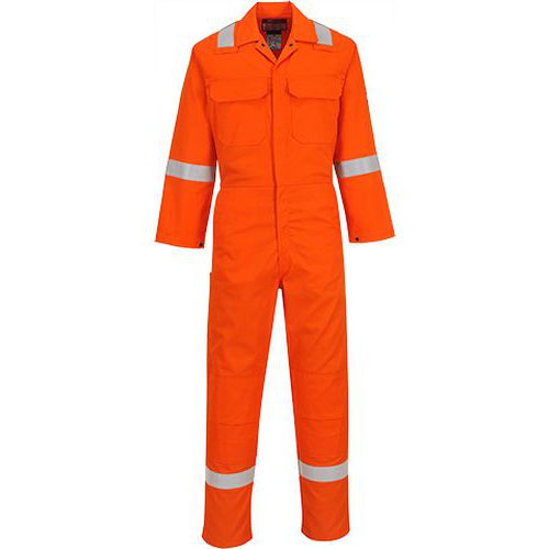 Kombinezon trudnopalny Bizweld Iona, pomarańczowy - Kombinezon trudnopalny Bizweld Iona, pomarańczowy, normalne, rozm. 4XL