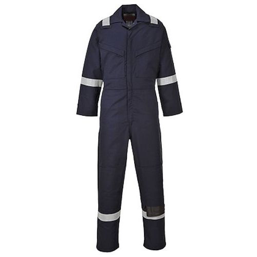 Kombinezon trudnopalny i antystatyczny 350g, niebieski - Kombinezon trudnopalny i antystatyczny 350g, niebieski, normalne, rozm. 6XL