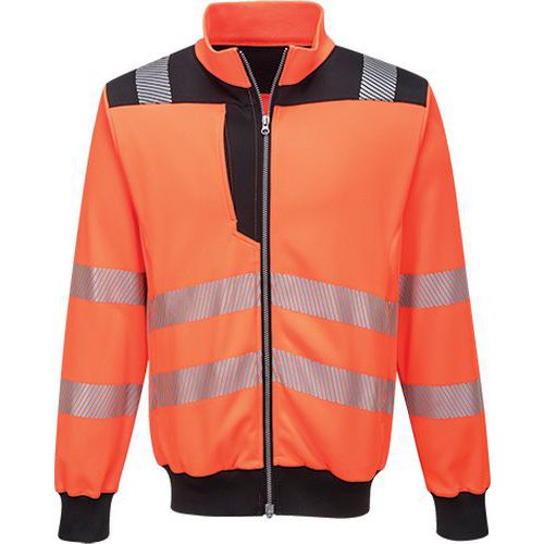 Bluza ostrzegawcza PW3, czarny/pomarańczowy - Bluza ostrzegawcza PW3, czarny/pomarańczowy, rozm. 4XL