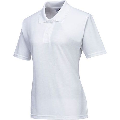 Koszulka damska polo, biały - Koszulka damska polo, biały, rozm. M