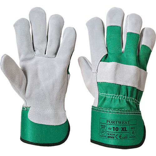 Rękawica Rigger Premium Chrom, zielony - Rękawica Rigger Premium Chrom, zielony, rozm. XXXL