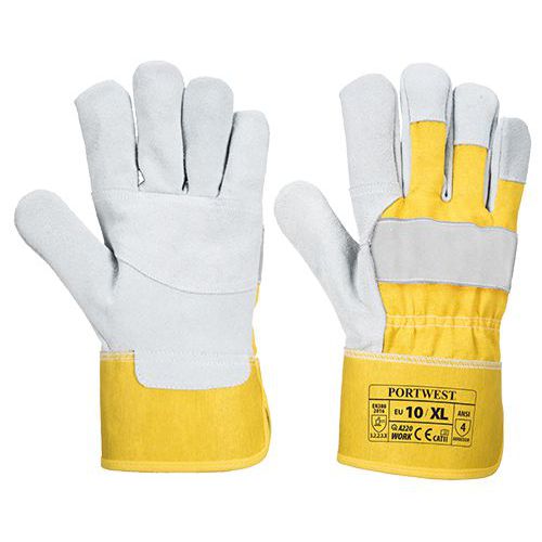 Rękawica Rigger Premium Chrom, żółty Rękawica Rigger Premium Chrom, żółty