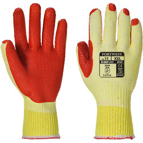 Rekawica Grip, pomarańczowy/beżowy - Rekawica Grip, pomarańczowy/beżowy, rozm. XL