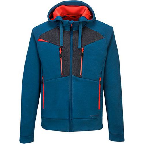 Bluza z kapturem DX4, niebieski - Bluza z kapturem DX4, niebieski, rozm. XL