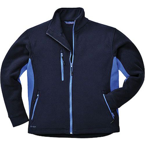 Dwukolorowy polar Portwest Texo, niebieski - Dwukolorowy polar Portwest Texo, niebieski, rozm. 4XL