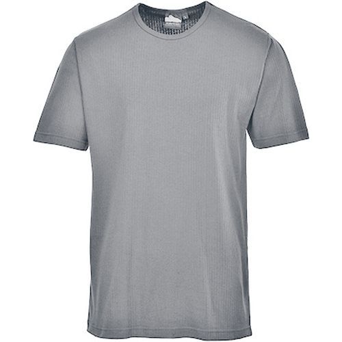 T-shirt z krótkimi rękawami, szary T-shirt z krótkimi rękawami, szary