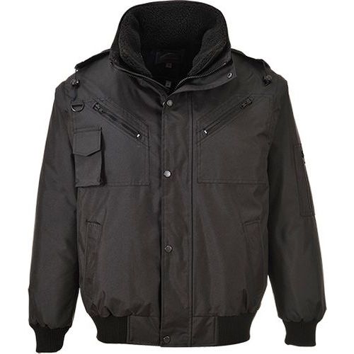 Kurtka Bomber 3w1, czarny - Kurtka Bomber 3w1, czarny, rozm. M