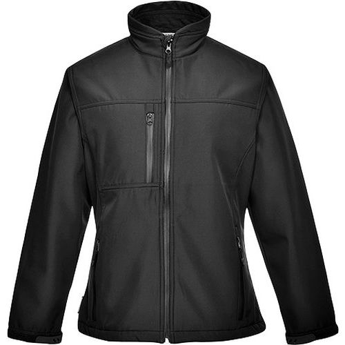Damski softshell Charlotte (2L)., czarny - Damski softshell Charlotte (2L)., czarny, rozm. XS