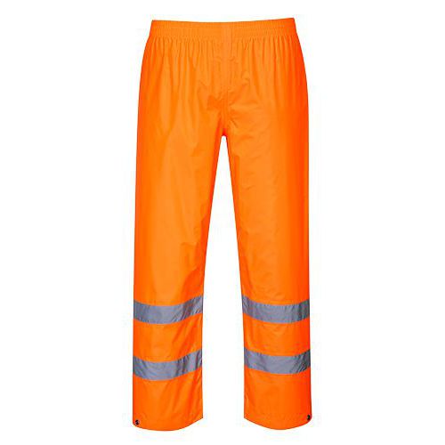 Spodnie ostrzegawcze przeciwdeszczowe, pomarańczowy - Spodnie ostrzegawcze przeciwdeszczowe, pomarańczowy, rozm. 5XL