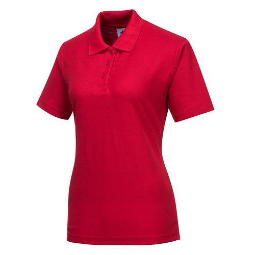 Koszulka damska polo, czerwony - Koszulka damska polo, czerwony, rozm. M