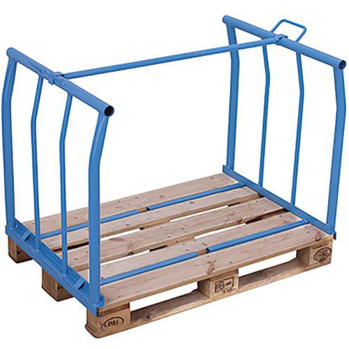 Przedłużki paletowe typ 66 - Przedłużka paletowa typ 66 niebieska 80 x 120 x 100 cm