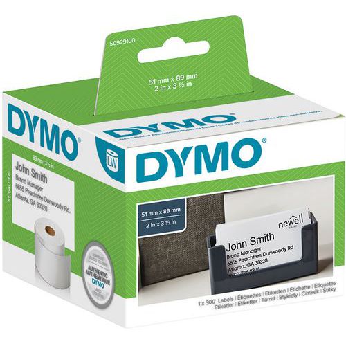 Etykiety do drukarek etykiet Dymo LabelWriter - Etykieta do drukarek etykiet Dymo LabelWriter, format etykiety imiennej