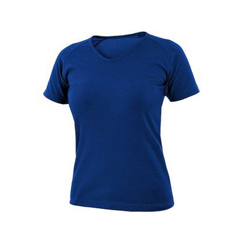 Koszulka CXS ELLA, damska, kolor niebieski - Koszulka CXS ELLA, damska, kolor niebieski, roz. XS
