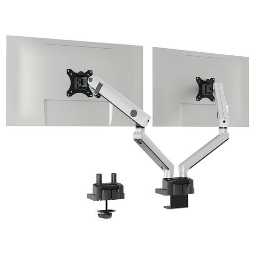 Trwałe uchwyty do monitorów SELECT PLUS i SELECT z uchwytem biurkowym - Wytrzymały uchwyt monitora SELECT PLUS z uchwytem biurkowym, 2 monitory