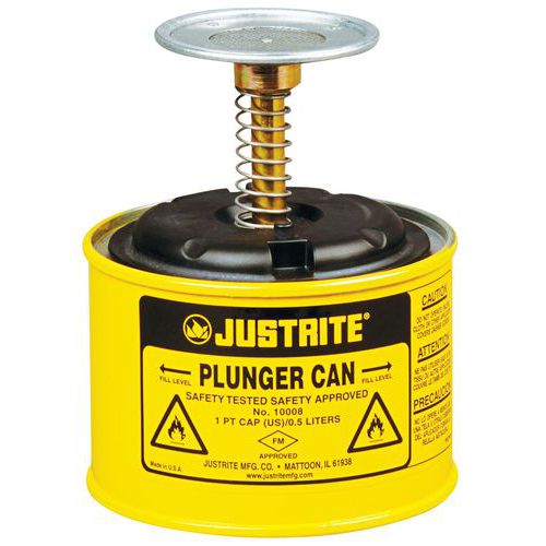 Nawilżacz ochronny Justrite - Nawilżacz ochronny Justrite, żółty, 4 l