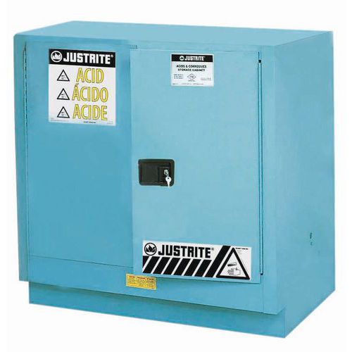 Szafy na substancje niebezpieczne Justrite Sure-Grip® EX, 889 x 889 x 559 mm Szafy na substancje niebezpieczne Justrite Sure-Grip® EX, 889 x 889 x 559 mm