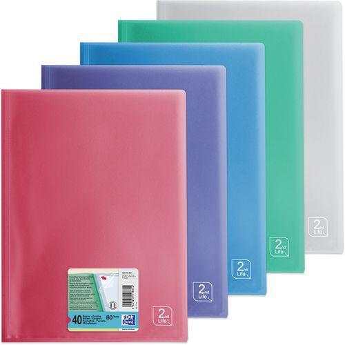 Książki katalogowe Oxford A4 - Książka katalogowa Oxford A4, 40 l, 10 szt