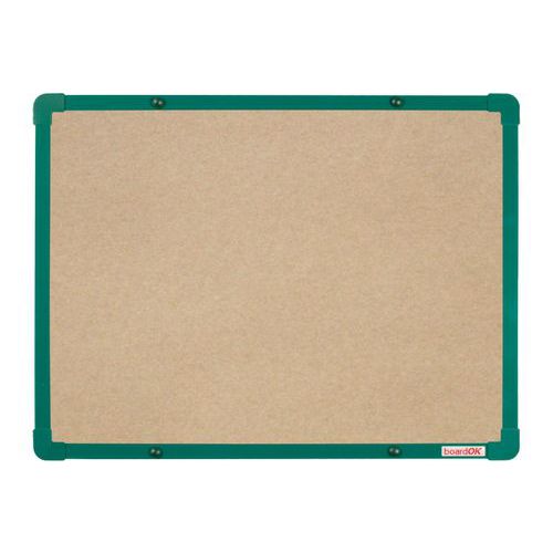 Tablice tekstylne boardOK, 60 x 45 cm - Tablica tekstylna boardOK, 60 x 45 cm, zielona