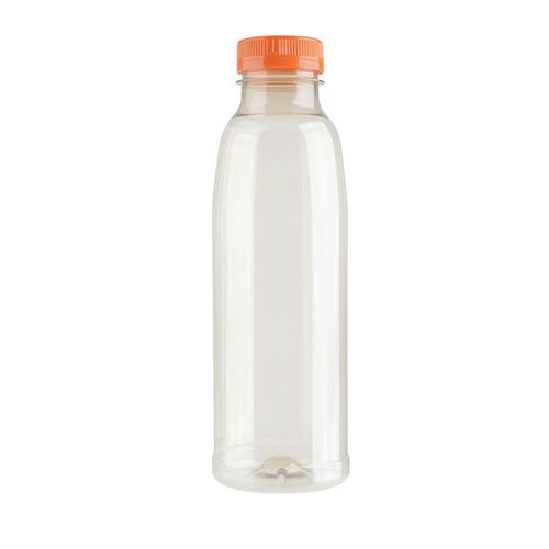 Bunzl Butelki PET z nakrętką - Bunzl Butelka PET z nakrętką, 500 ml, 100 szt