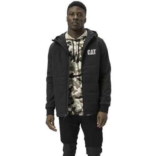 Kurtki Caterpillar TECH HYBRID, czarne - Kurtka Caterpillar TECH HYBRID, rozmiar 2XL, czarna