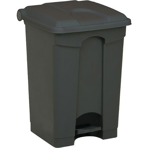 Plastikowe kosze na śmieci Manutan Expert, pojemność 70 l - Plastikowy kosz na śmieci Manutan Expert, pojemność 70 l, szary