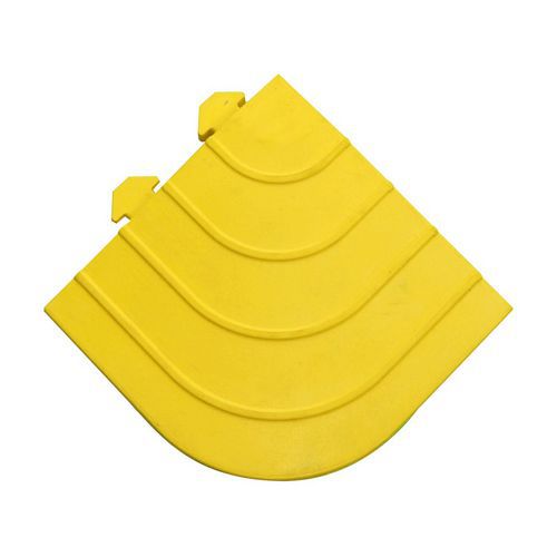 Narożniki najazdowe do mat przemysłowych - Narożnik najazdowy do mat przemysłowych, żółty